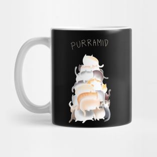 Pun purramid made of cats Mug